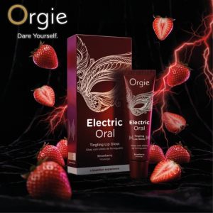 Electric Oral Tingling Lip Gloss by Orgie – Strawberry, Level 7, 10 ml