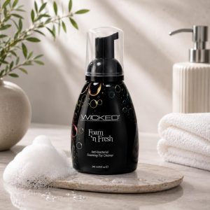 Foam 'n Fresh by Wicked – Antibacterial Toy Cleaner Foam