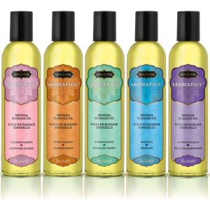Massage Oil by Kama Sutra – 5 Scents, Essential Oils and Vitamin E