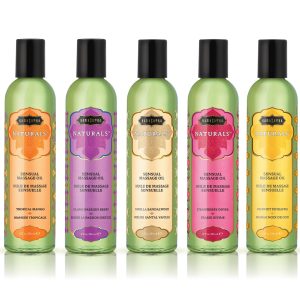 Naturals Massage Oil by Kama Sutra – 4 Flavours, 236 ml