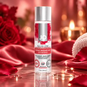 JO All In One Warming – Silicone Massage Gel and Lubricant, 30 ml