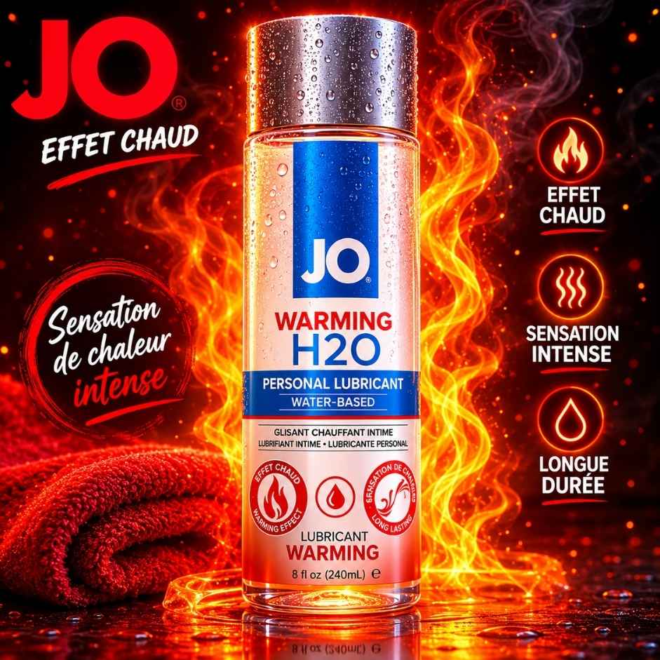 JO H2O Warming – Water-Based Warming Lubricant