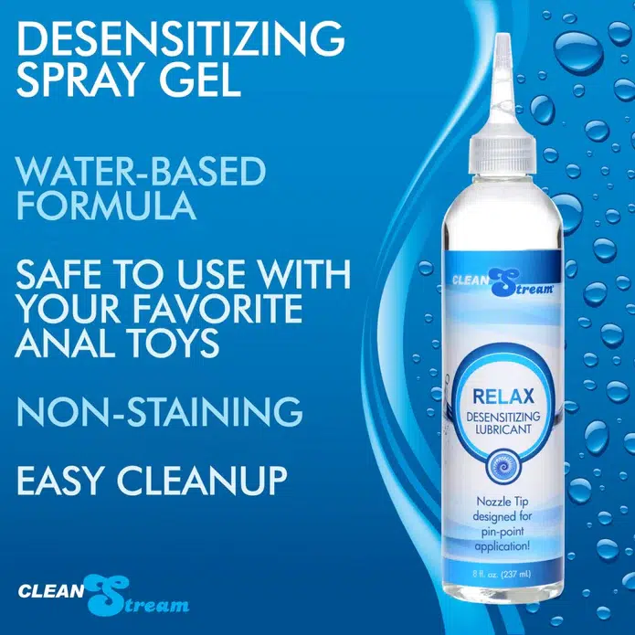 CleanStream Lidocaine Desensitizing Anal Lubricant – 236 ml - Image 4