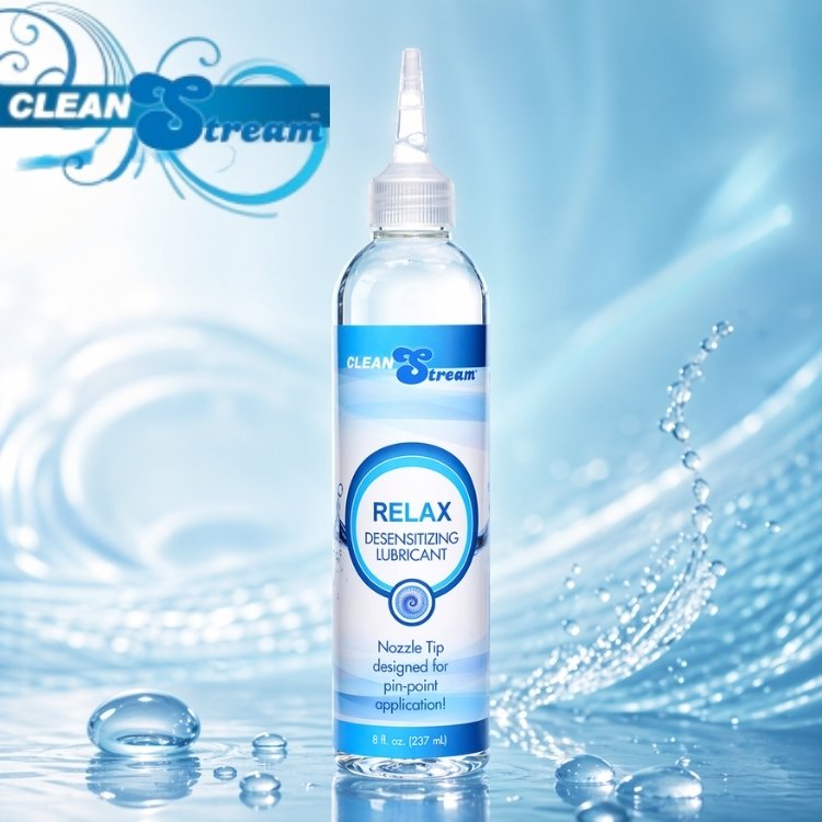 CleanStream Lidocaine Desensitizing Anal Lubricant – 236 ml