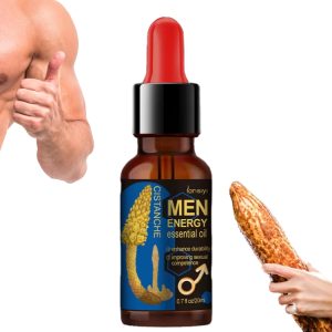 MEN ENERGY Performance Oil for Men – Warming, Fast Absorbing