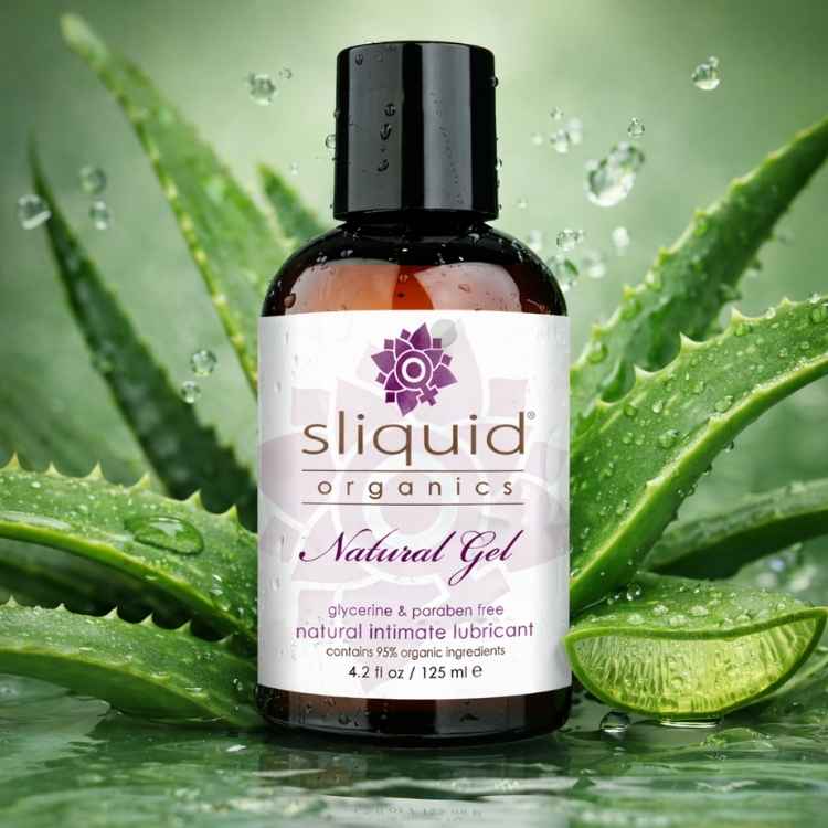 Natural Gel – Organic Aloe-Based Anal Lubricant by Sliquid Organics