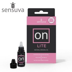 On Lite Arousal Oil by Sensuva – Mild Warm Feel