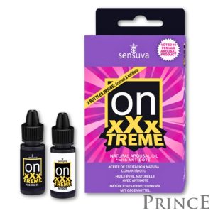 On XXXtreme Clitoral Arousal Oil by Sensuva – Vibrating Feel, 5 ml