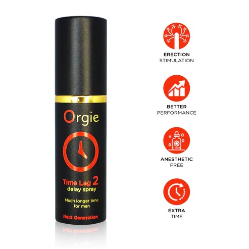Time Lag 2 Delay Spray by Orgie – Natural, 10 ml - Image 2