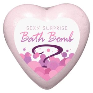 Sexy Surprise Bath Bomb by Kheper Games – Heart Bath Bomb with Hidden Toy