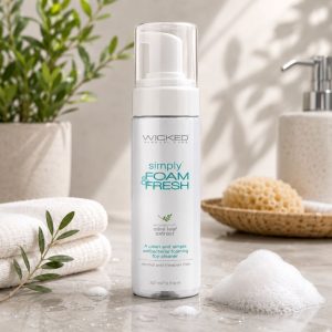 Simply Foam & Fresh by Wicked – Antibacterial Toy Cleaner Foam