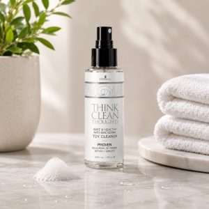 Think Clean Thoughts by Sensuva – Antibacterial Toy Cleaner Spray, 125 ml