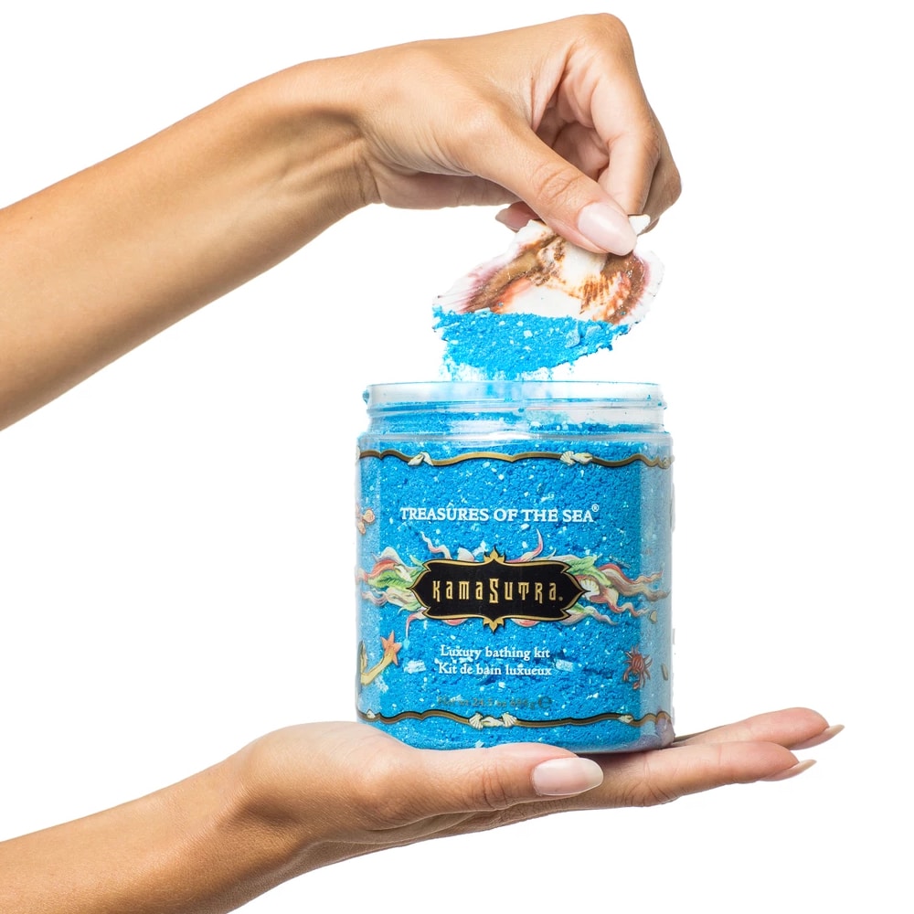 Treasure of the Sea Bath Salts by Kama Sutra – Blue Sea Salts, 694 g - Image 2