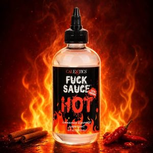 Hot Fuck Sauce Hot – Cinnamon Warming Edible Lubricant, 236 ml