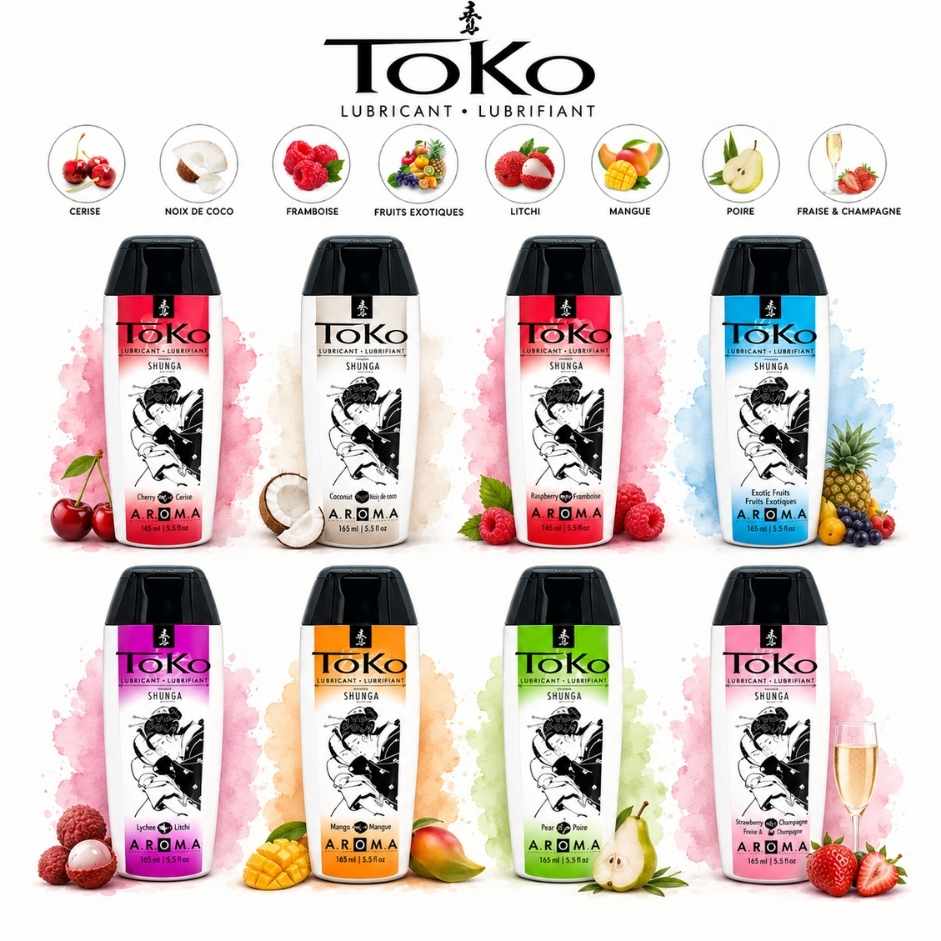 TOKO Aroma by Shunga – Fruit-Flavoured Water-Based Lubricant